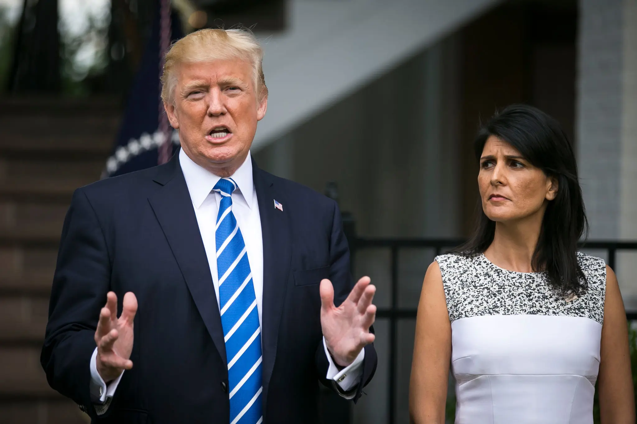 Nikki Haley raised more money than Donald Trump in fundraising during January.